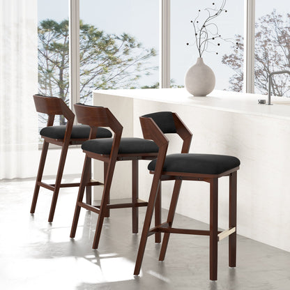 Manhattan Comfort Patricia Barstool - Set of 3
