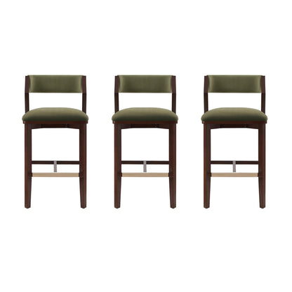 Manhattan Comfort Patricia Barstool - Set of 3