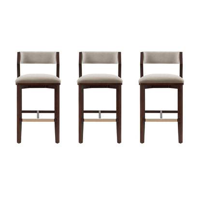 Manhattan Comfort Patricia Barstool - Set of 3