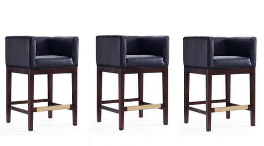 Manhattan Comfort Kingsley Counter Stool  - Set of 3