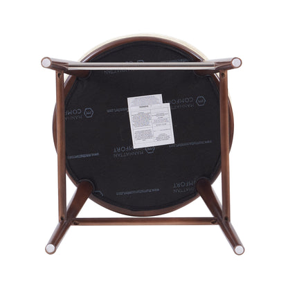 Manhattan Comfort Evalyn Counter Stool  - Set of 3
