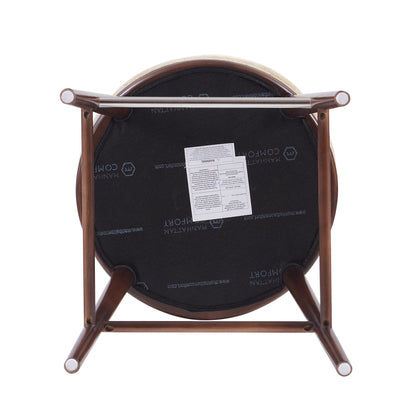 Manhattan Comfort Evalyn Counter Stool  - Set of 3