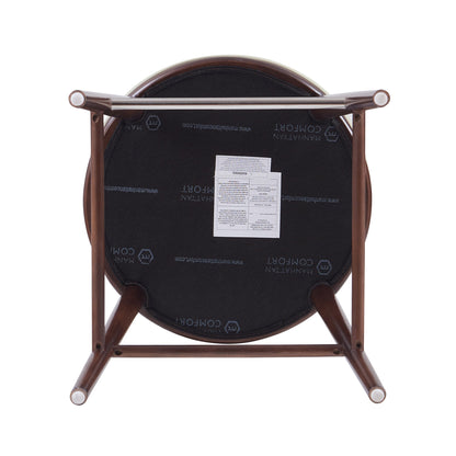 Manhattan Comfort Evalyn Counter Stool  - Set of 3