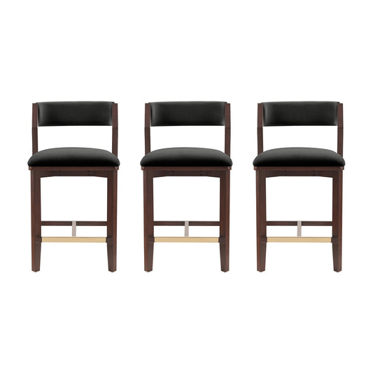 Manhattan Comfort Patricia Counter Stool  - Set of 3