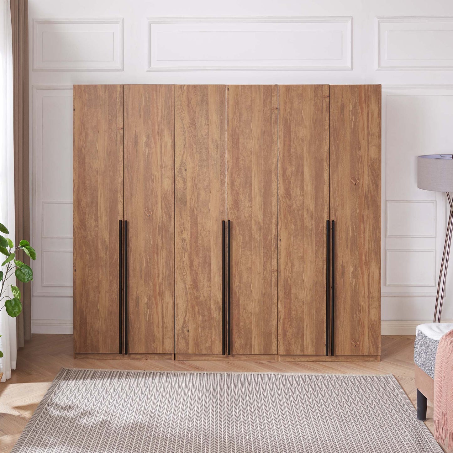 Manhattan Comfort 3-Piece Lee Wardrobe Closet 1.0, 2.0, and 3.0