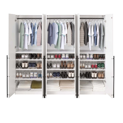 Manhattan Comfort Lee Wardrobe Closet 3.0 - Set of 3