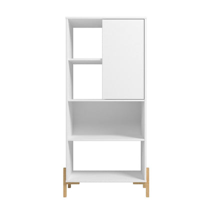 Manhattan Comfort Bowery Bookcase with 5 Shelves