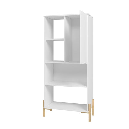 Manhattan Comfort Bowery Bookcase with 5 Shelves