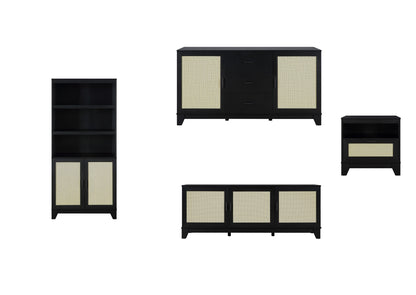 Manhattan Comfort 4-Piece Sheridan Living Room
