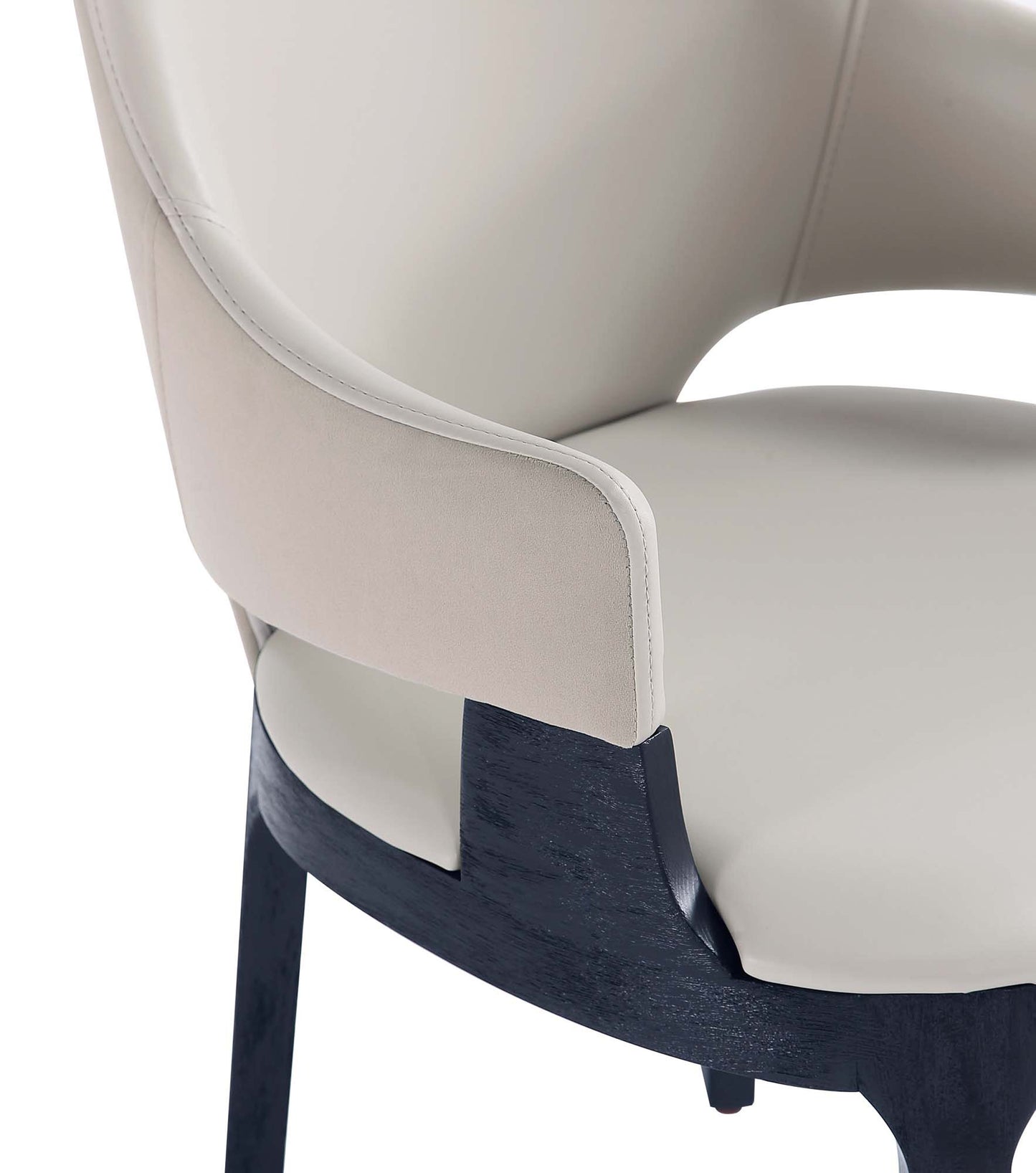 Manhattan Comfort 6-Piece Kara Dining Chair and Arm Chair