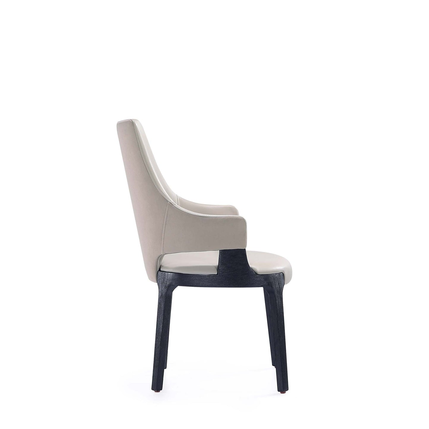Manhattan Comfort 6-Piece Kara Dining Chair and Arm Chair