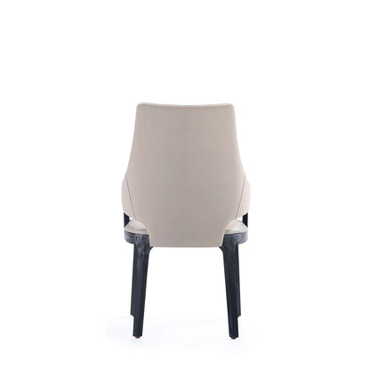 Manhattan Comfort 6-Piece Kara Dining Chair and Arm Chair