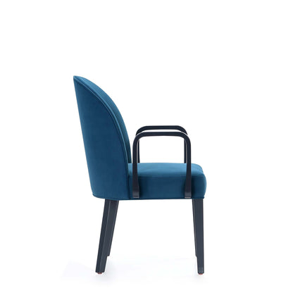 Manhattan Comfort 6-Piece Hillman Dining Chair and Arm Chair
