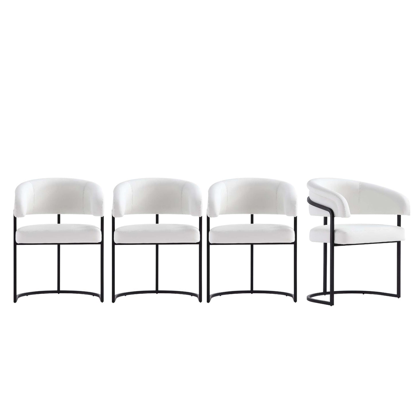 Manhattan Comfort Augusta Dining Chair - Set of 4