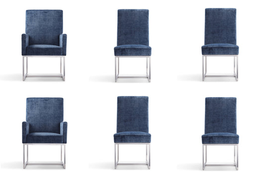 Manhattan Comfort 6-Piece Element Dining Chairs