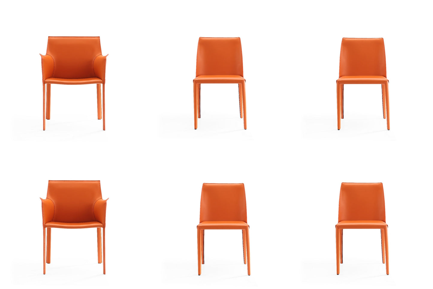 Manhattan Comfort 4-Piece Paris Dining Chairs
