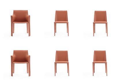 Manhattan Comfort 4-Piece Paris Dining Chairs