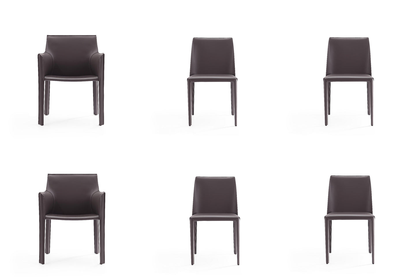 Manhattan Comfort 4-Piece Paris Dining Chairs