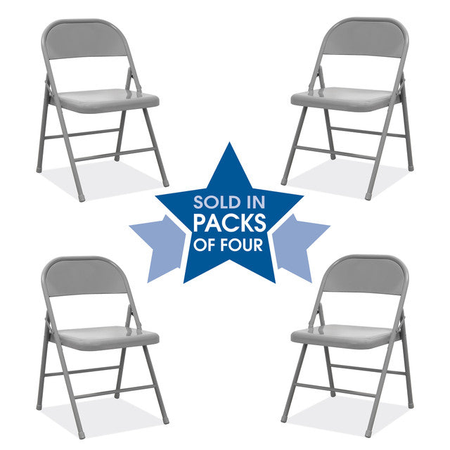 OfficeSource Steel Folding Chairs Steel Folding Chairs