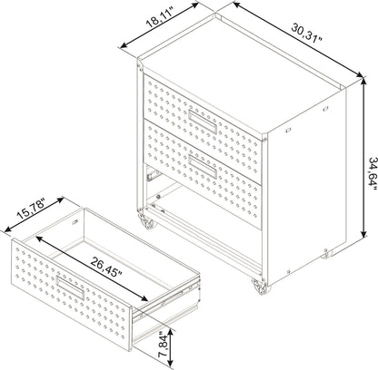 Manhattan Comfort Fortress Garage Cabinet