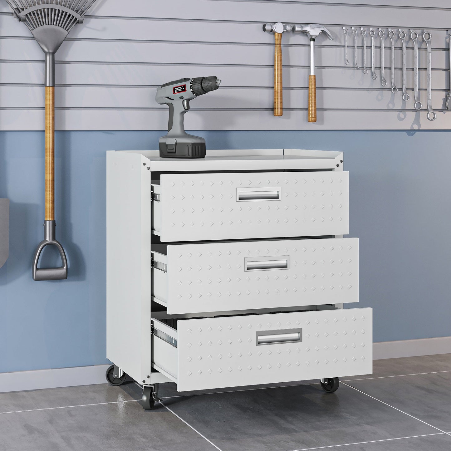Manhattan Comfort Fortress Garage Cabinet