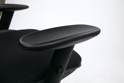 Air Grid® Back and Mesh Seat Manager’s Chair with Adjustable Angled Arms, Adjustable
Lumbar and Angled Nylon Base