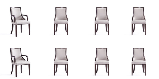 Manhattan Comfort 8-Piece Grand Dining Chairs