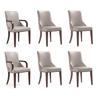 Manhattan Comfort 6-Piece Shubert Dining Chair Set