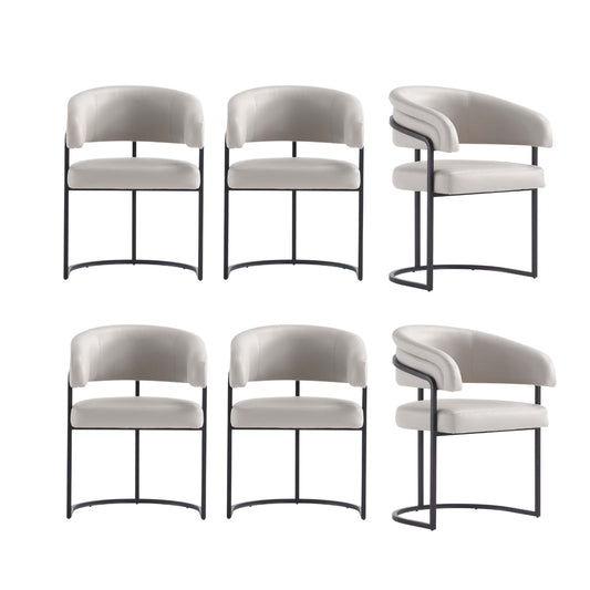 Manhattan Comfort Augusta Dining Chair - Set of 6