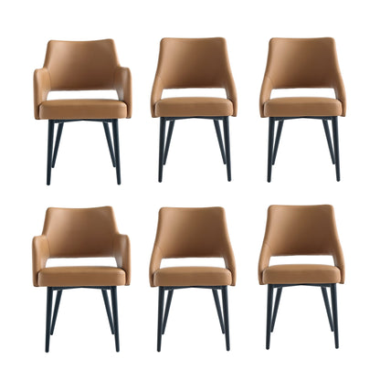 Manhattan Comfort 6-Piece Tremont Dining Chair