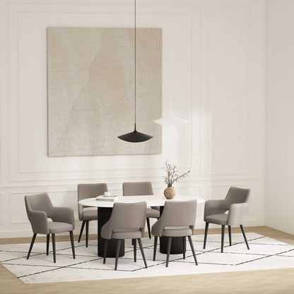 Manhattan Comfort 6-Piece Tremont Dining Chair
