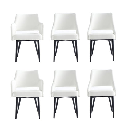Manhattan Comfort 6-Piece Tremont Dining Chair