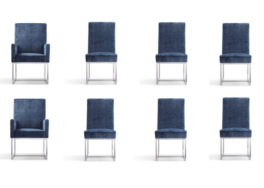 Manhattan Comfort 8-Piece Element Dining Chairs