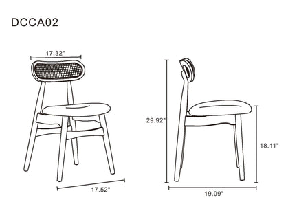 Manhattan Comfort 7-Piece Colbert and Rockaway Dining