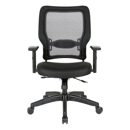 24/7 Breathable Mesh Manager’s Chair with Memory Foam Mesh
Seat, Adjustable Lumbar Support, Adjustable Arms and Black Nylon Base. 24/7 High
Intensity Use Chair