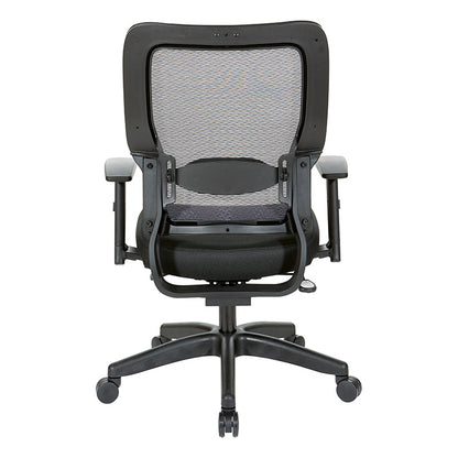 24/7 Breathable Mesh Manager’s Chair with Memory Foam Mesh
Seat, Adjustable Lumbar Support, Adjustable Arms and Black Nylon Base. 24/7 High
Intensity Use Chair