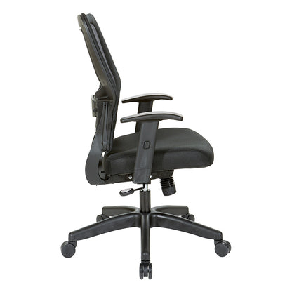 24/7 Breathable Mesh Manager’s Chair with Memory Foam Mesh
Seat, Adjustable Lumbar Support, Adjustable Arms and Black Nylon Base. 24/7 High
Intensity Use Chair