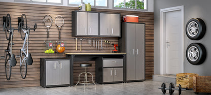Manhattan Comfort Fortress Garage Table