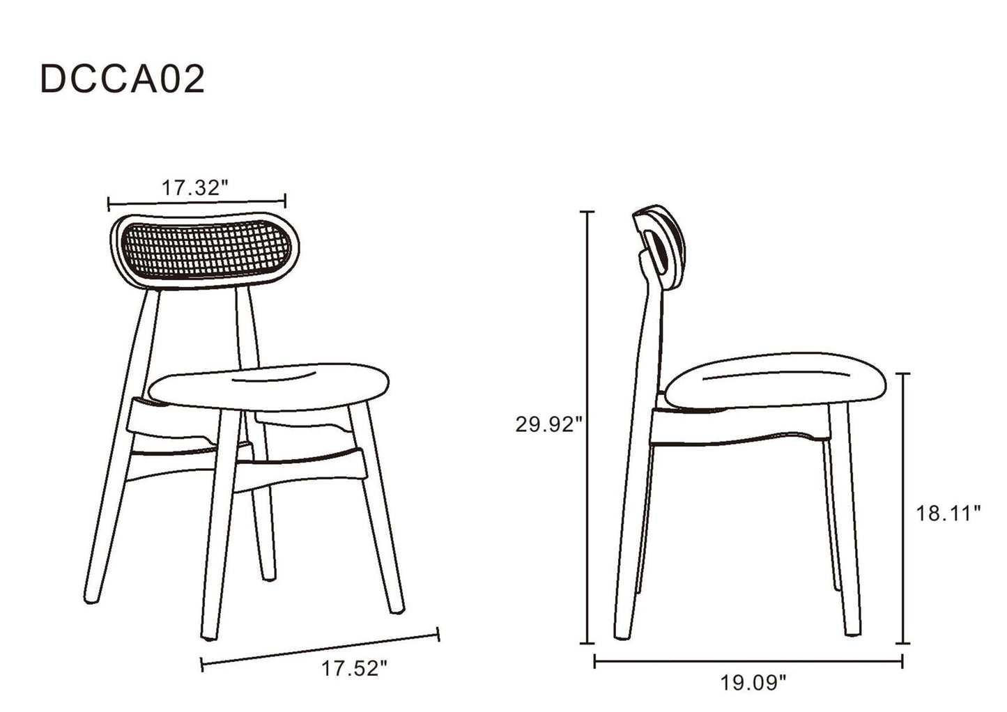 Manhattan Comfort 9-Piece Colbert and Rockaway Dining