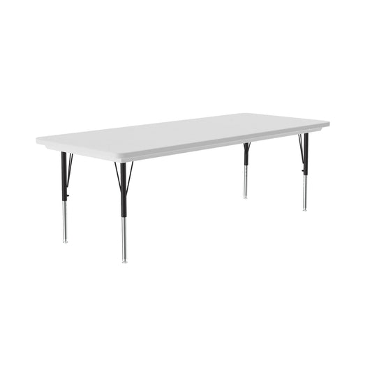 Majestic Office Furniture Commercial Blow-Molded Plastic Top Activity Tables