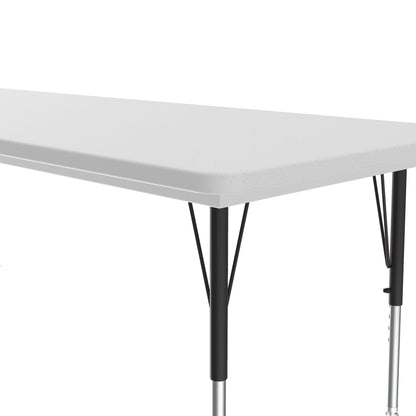 Majestic Office Furniture Commercial Blow-Molded Plastic Top Activity Tables