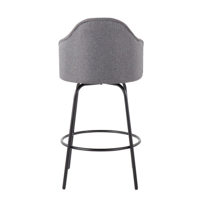 Majestic Office Furniture 26" Fixed-Height Counter Stool - Set of 2