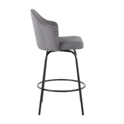Majestic Office Furniture 26" Fixed-Height Counter Stool - Set of 2