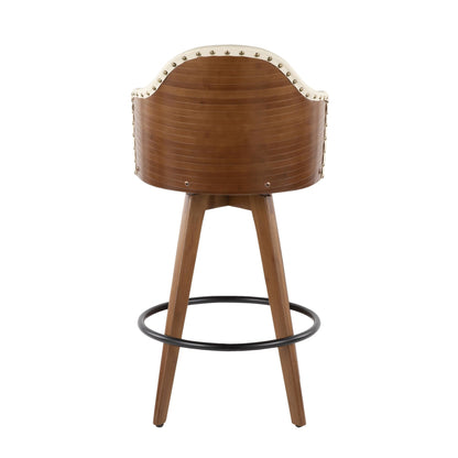 Majestic Office Furniture 26" Fixed-Height Counter Stool