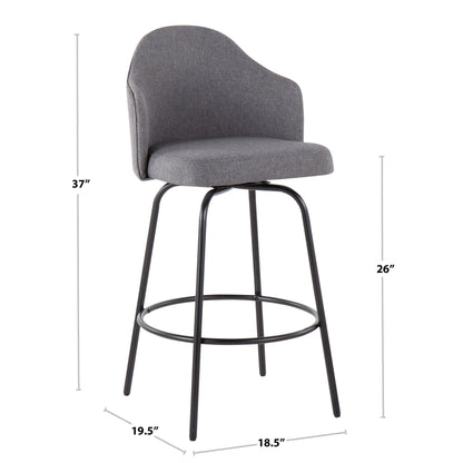 Majestic Office Furniture 26" Fixed-Height Counter Stool
