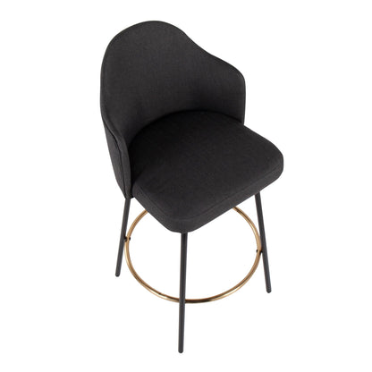 Majestic Office Furniture 26" Fixed-Height Counter Stool - Set of 2