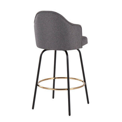 Majestic Office Furniture 26" Fixed-Height Counter Stool - Set of 2