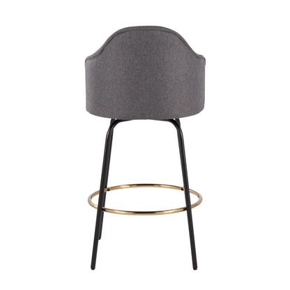Majestic Office Furniture 26" Fixed-Height Counter Stool - Set of 2