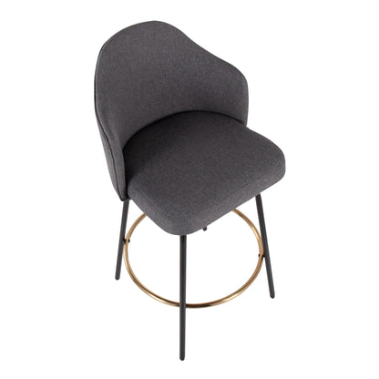 Majestic Office Furniture 26" Fixed-Height Counter Stool - Set of 2