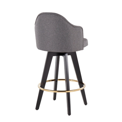 Majestic Office Furniture 26" Fixed-Height Counter Stool - Set of 2